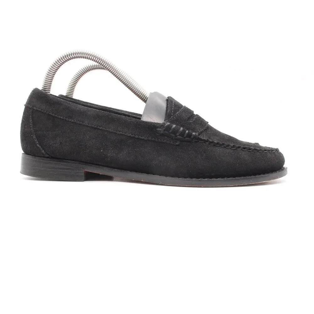 Madewell x G.H.BASS Weejuns Whitney Women’s Size 7.5 M Black Suede Loafers